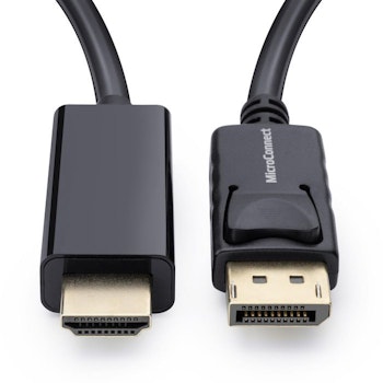 Displayport til HDMI Kabel 2m