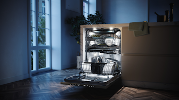 ASKO helint. oppvaskmaskin 38dB Turbo Combi Drying , Auto Dose, push-to-open-dør og tilkobling DFI777UXXL