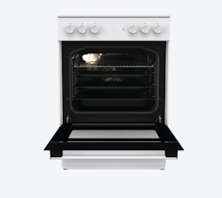 Gorenje Komfyr keramisktopp 71L aquaclean GEC6A60WB