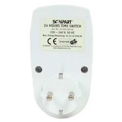 Scanpart Timer 24timer 16A (3500W)