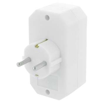 Scanpart Trippelstøpsel 1x jord 2x Euro