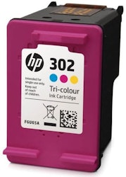 HP302 Tricolor Blekkpatroner