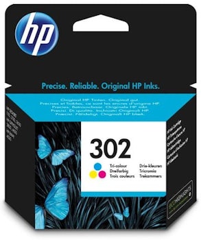 HP302 Tricolor Blekkpatroner
