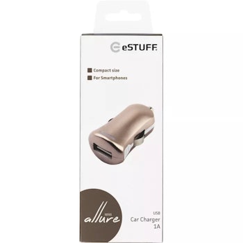 Billader USB 12V 1A