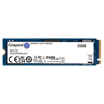 Kingston NV2 PCIe 4.0 | NVMe SSD | 250GB | 3000MB/s