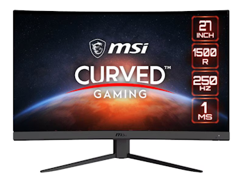 MSI 27" 250hz Curved Gamingskjerm