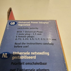 Universalt AC-DC Strømadapter 500ma