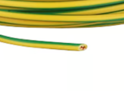 ETMAN PN 2,5mm² Gul/Grønn pr. meter