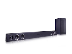 LG SQC2 Lydplanke (sort) 300W 2.1Ch, ASC, Bluetooth, Trådløs subwoofer, Auto Sound Engine
