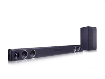 LG SQC2 Lydplanke (sort) 300W 2.1Ch, ASC, Bluetooth, Trådløs subwoofer, Auto Sound Engine
