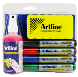 Artline Whiteboard Cleaner Kit