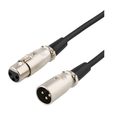 XLR lydkabel 3-pin han til 3pin hun