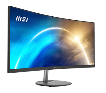 MSI 34" curved skjerm PRO MP341CQ 3440x1440 VA, 100hz, 4ms, 3000:1, 1500R, 2xHDMI/DP