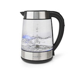Vannkoker m/ temperaturindikator | Glass | 1.7l