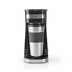 Kaffetrakter Filterkaffe | 0.4 l | 1 Kopp | Sort / Sølv