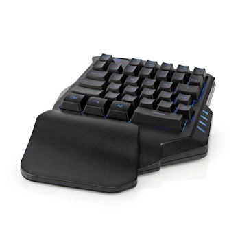 Enhånds Gamingtastatur | Kablet | Sort