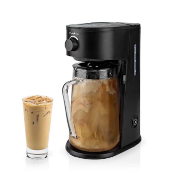 Iskaffe & Iste Koker | Filter kaffe | 2.5 l | 6 Kopper | Sort