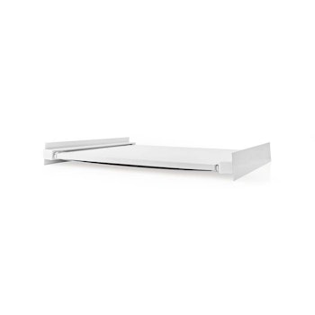 Universal Stacking Kit for vaskemaskin og tørketrommel | Uttrekkbar hylle | Hvit