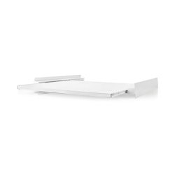 Universal Stacking Kit for vaskemaskin og tørketrommel | Uttrekkbar hylle | Hvit