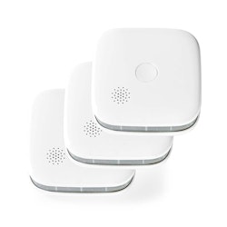 Smartlife Røykvarsler | Wi-Fi | 85dB | 3 stk. | Hvit