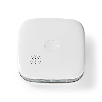 Smartlife Røykvarsler | Wi-Fi | 85dB | 1 stk. | Hvit