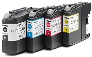 Brother LC227XL/LC225XL Blekkpatronpakke B/C/Y/M
