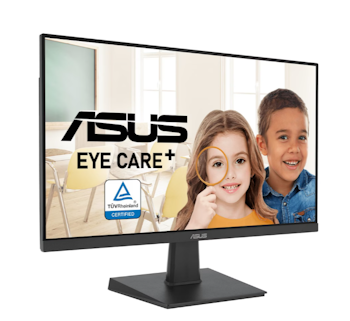 ASUS 27" skjerm VA27EHF 1920x1080 IPS, 100hz, 1ms, 1000:1, HDMI