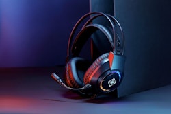 Deltaco Gaming Headset | Kablet | RGB | Sort | DH220