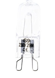 Ovnspære | Halogen | G9 | 230V | 25W