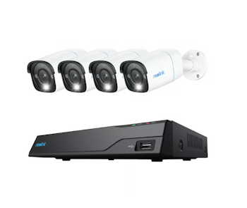 Reolink NVS8-8MB4 Security System 8Ch NRV + 4x P330 4K PoE Kamera