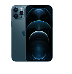 Defekt donortelefon for reparasjoner - Iphone 12 pro max blå/grønn