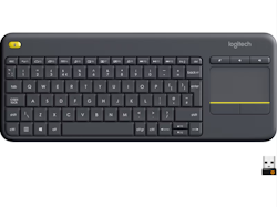Logitech K400 Plus Trådløs Tastatur | Grå