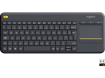 Logitech K400 Plus Trådløs Tastatur | Grå