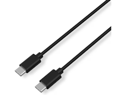 USB-C kabel | Hann-hann (M-M) | 1m | Sort