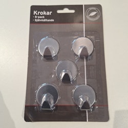 Kroker selvklebende | Rund | 5pk