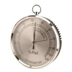 Hygrometer aluminium | 10 cm
