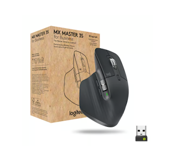 Logitech  MX Master 3S (for Business)  RF trådløs + Bluetooth