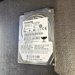 Defekt donordisk for reparasjoner - Toshiba MK3255GSX 320GB SATA HDD 2.5"