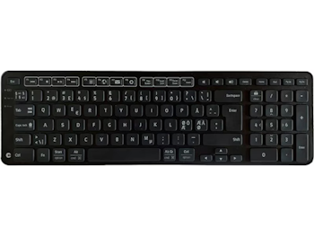Contour Balance trådløst tastatur | Sort
