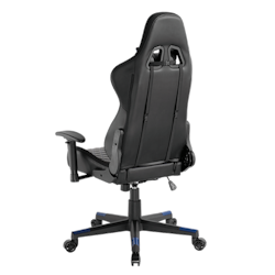 Gamingstol med hode- og korsryggstøtte, RGB-belysning, opptil 150 kg
