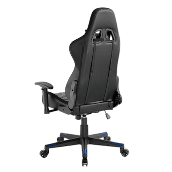 Gamingstol med hode- og korsryggstøtte, RGB-belysning, opptil 150 kg