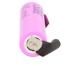 Samsung 18650 Li-ion Batteri med loddeører | 3,7 V | 3450 mAh