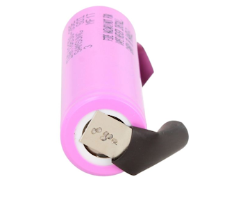 Samsung 18650 Li-ion Batteri med loddeører | 3,7 V | 3450 mAh
