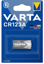 CR123A Lithium fotobatteri | 3,0V | 1600MAH