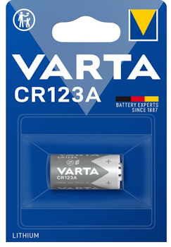 CR123A Lithium fotobatteri | 3,0V | 1600MAH