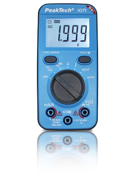 Digitalt Smart-Multimeter, 600V AC/DC, 2000 digits, NCV og live-test