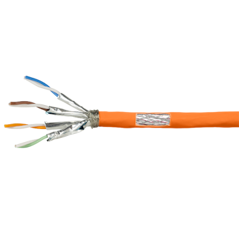Installasjonskabel PrimeLine Cat.7, S/FTP, oransje, 200 m
