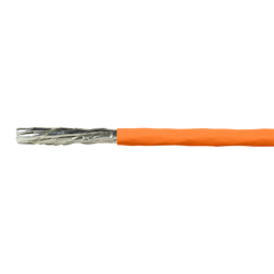 Installasjonskabel PrimeLine Cat.7, S/FTP, oransje, 200 m
