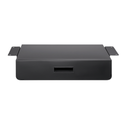 Underdesk-skuff, opptil 5 kg, sort