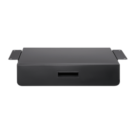 Underdesk-skuff, opptil 5 kg, sort